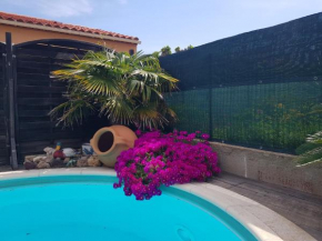 Villa individuelle avec piscine privée, clim, wifi